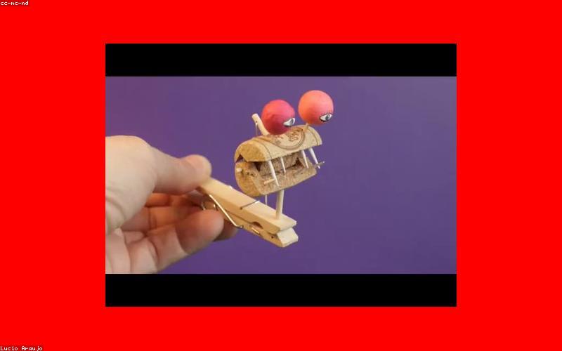 Craftsman making a wooden toy